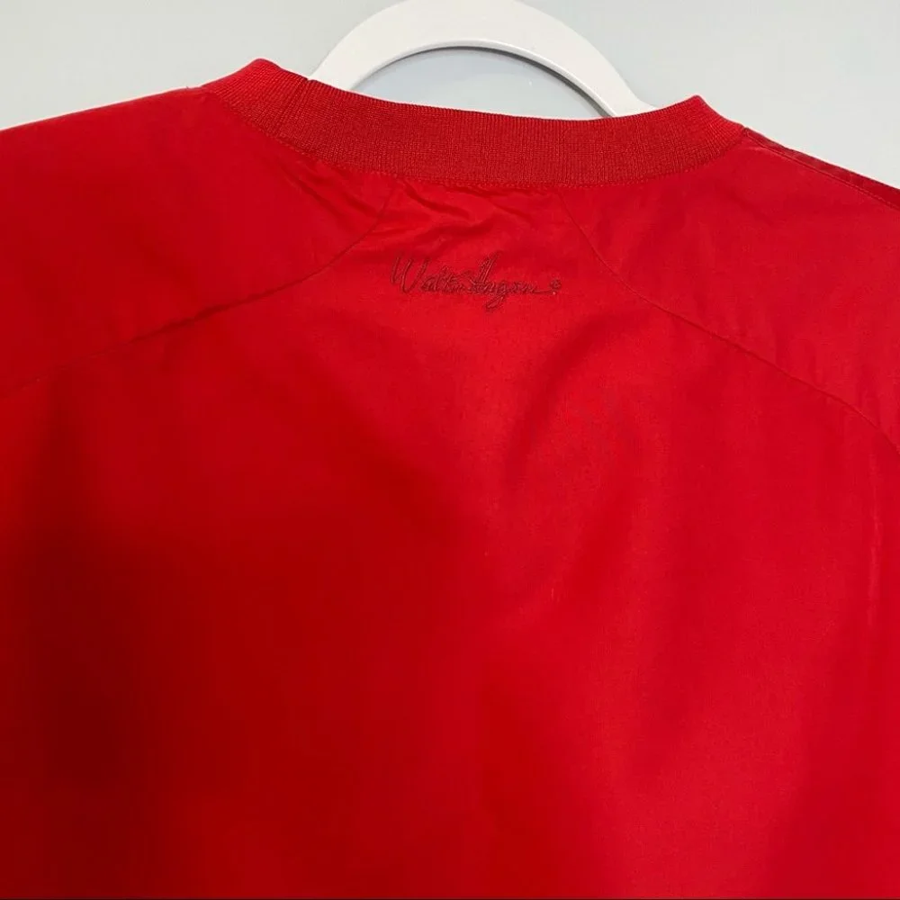 Walter Hagen Men’s Golf Pullover Jacket Red - Picture 6 of 8
